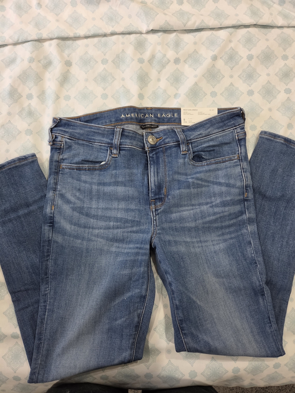American Eagle Outfitters Light Blue Skinny Jeans